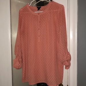 Women’s Blouse - Ann Taylor - PEACH